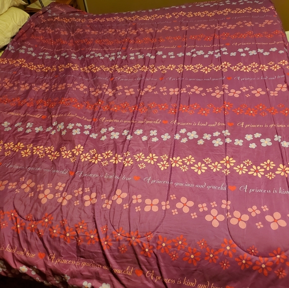 Disney princess twin comforter - Picture 2 of 4